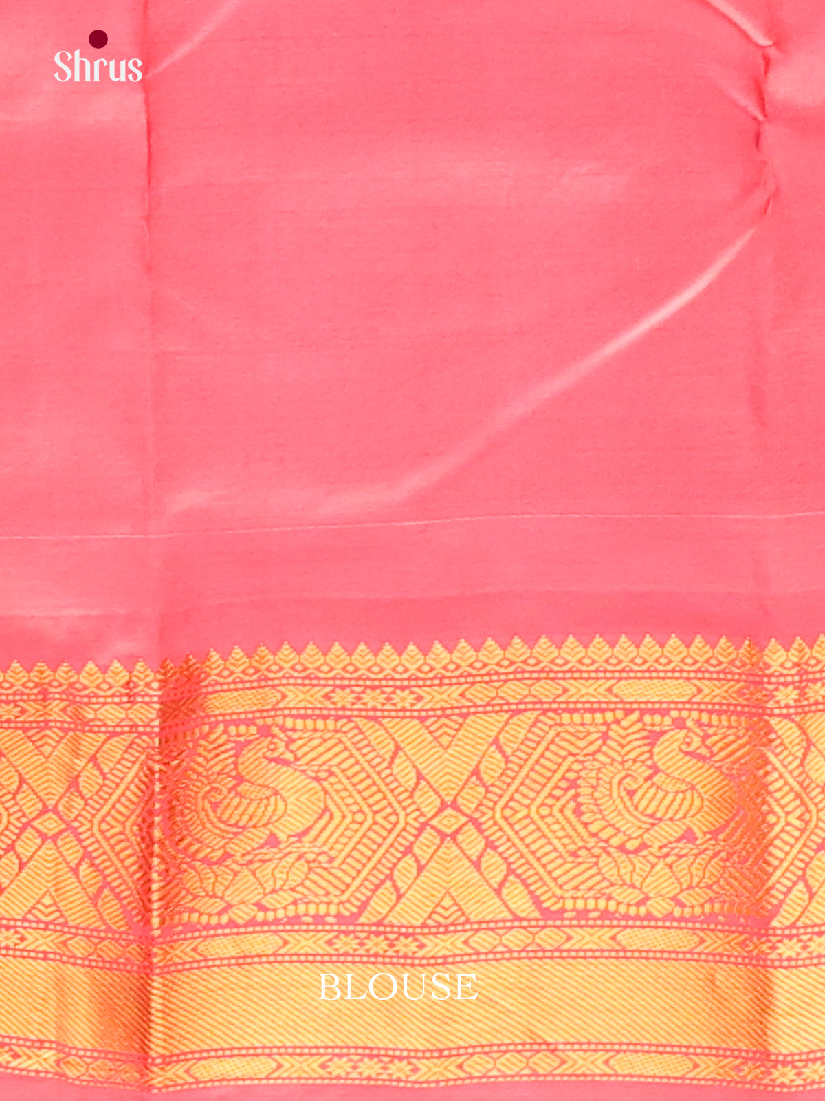 Serene Teal Blue Gadwal silk Saree with Zari Woven Pink Border-2