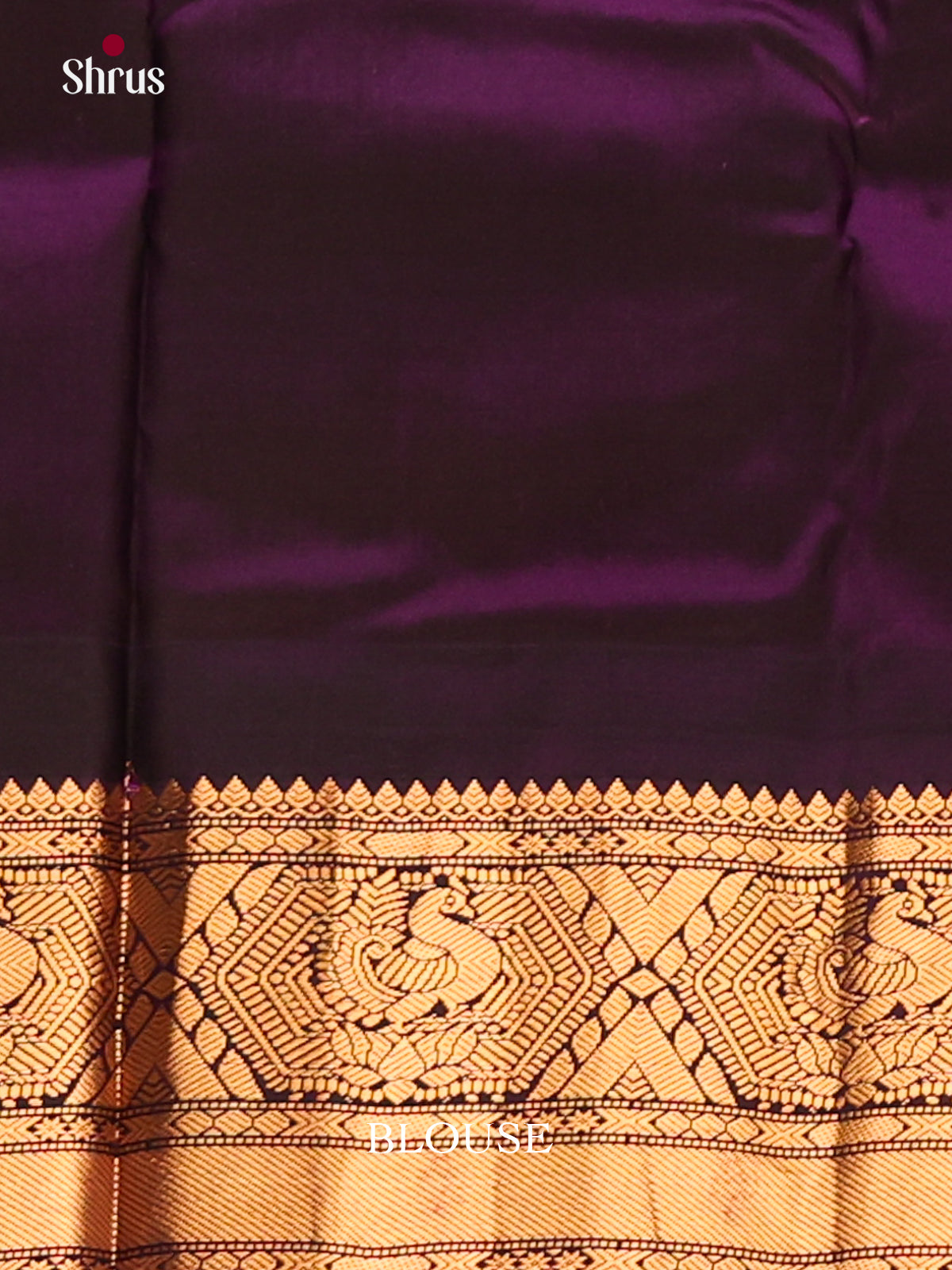 Glamorous Yellow Gadwal silk Saree with Floral Buttas &  Violet zari border - Shop on Shrus.com