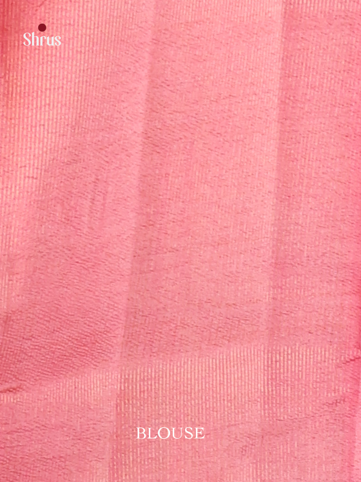 Pink - Semi Rawsilk Saree - Shop on Shrus.com