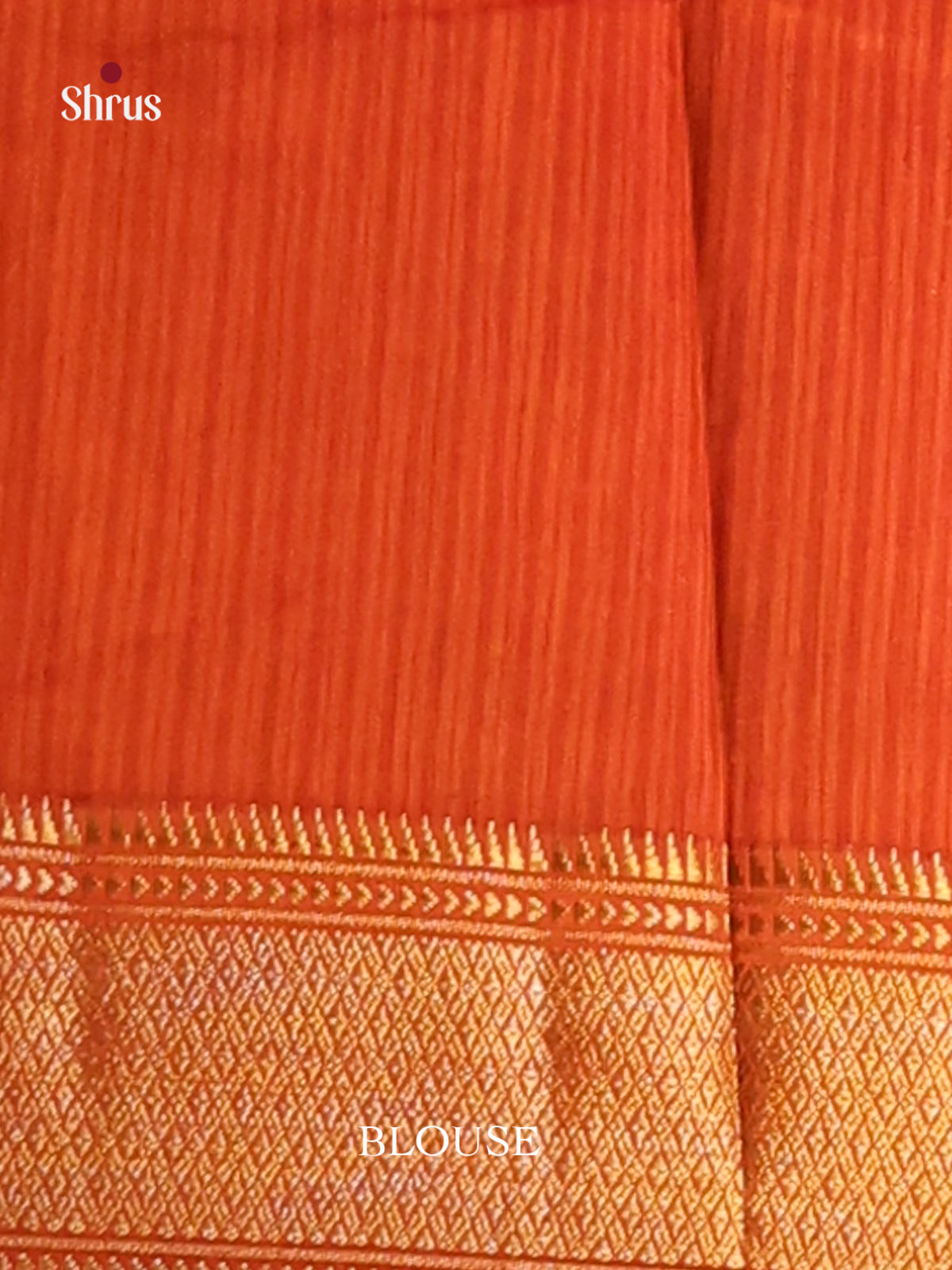 Pink & Orange - Semi Patola Saree - Shop on Shrus.com