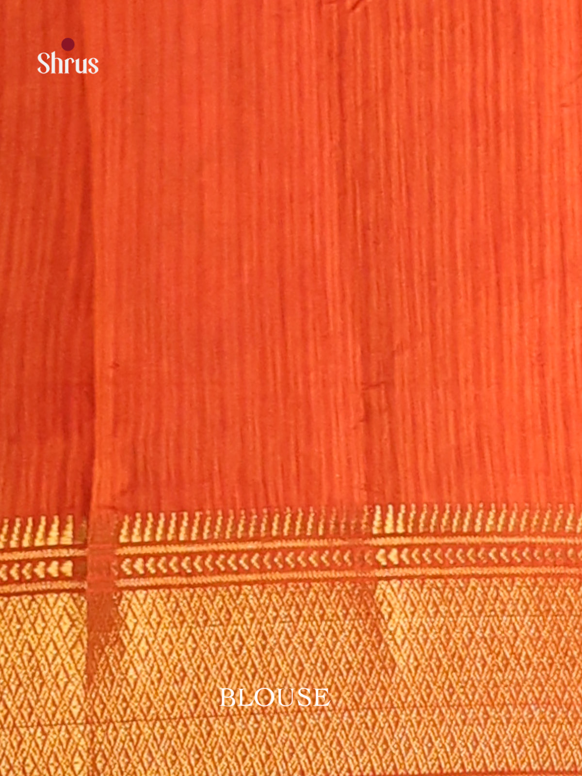 Pink & Orange - Semi Patola Saree - Shop on Shrus.com