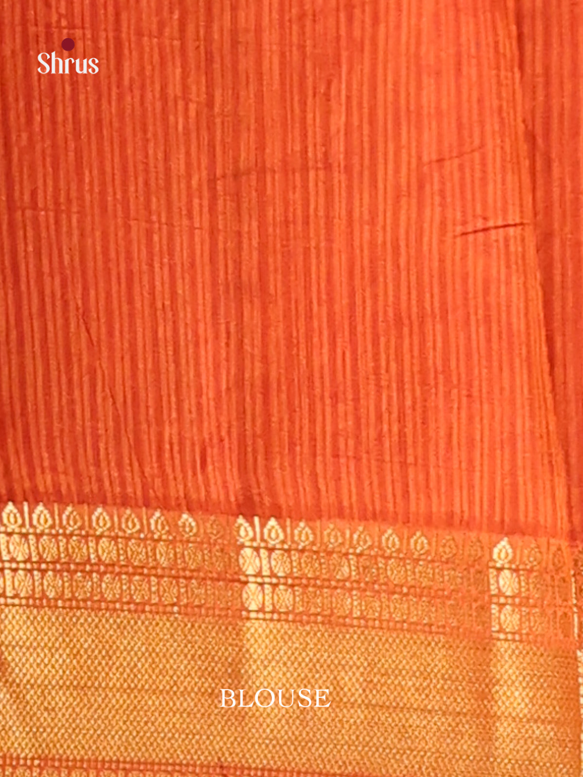 Pink & Orange - Semi Patola Saree - Shop on Shrus.com