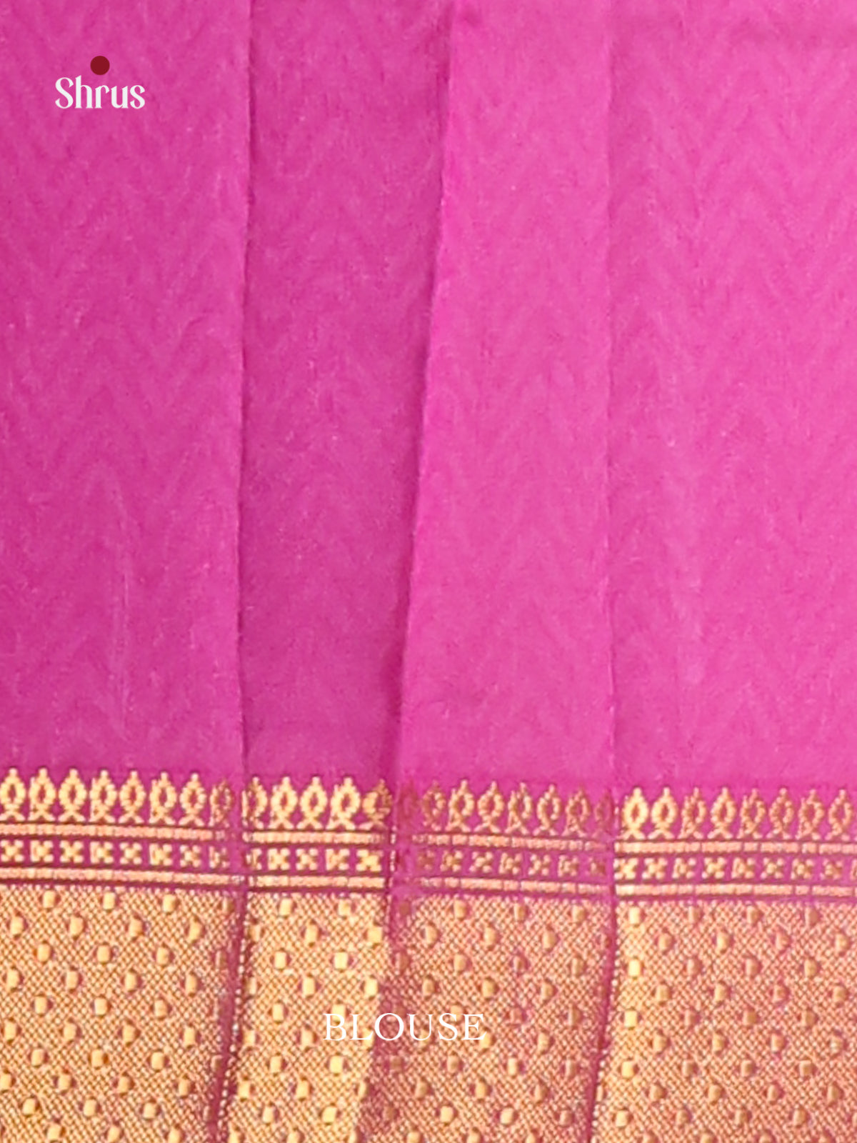 Blue & Purple - Semi Patola Saree