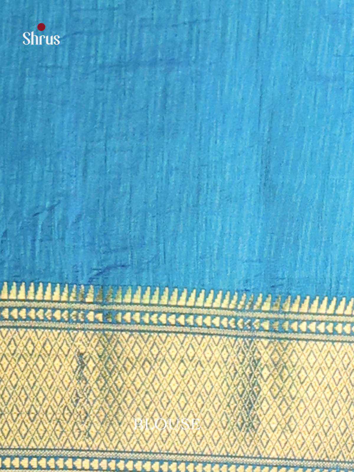 Blue - Semi Patola Saree