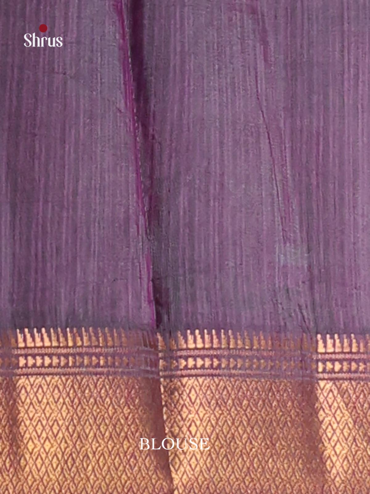 Green & Purple - Semi Patola Saree - Shop on Shrus.com