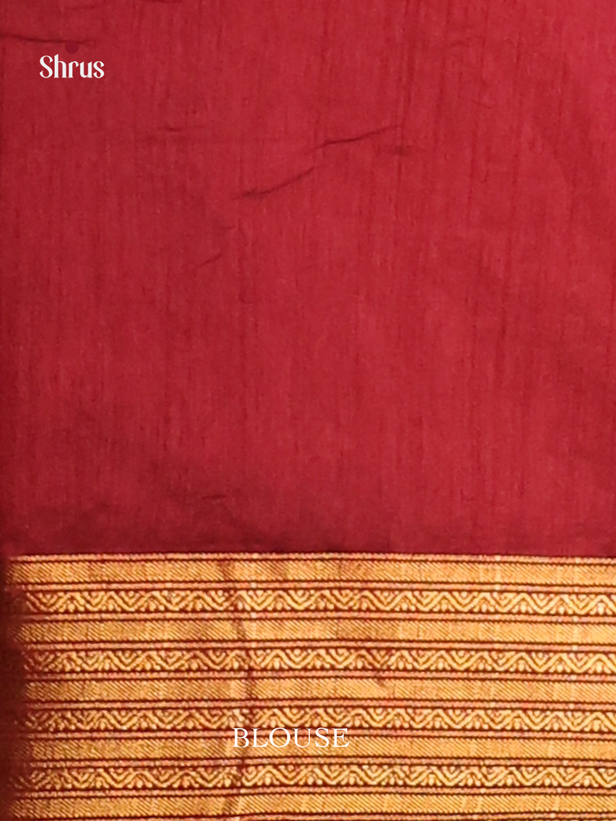 Black & Maroon - Semi Patola Saree