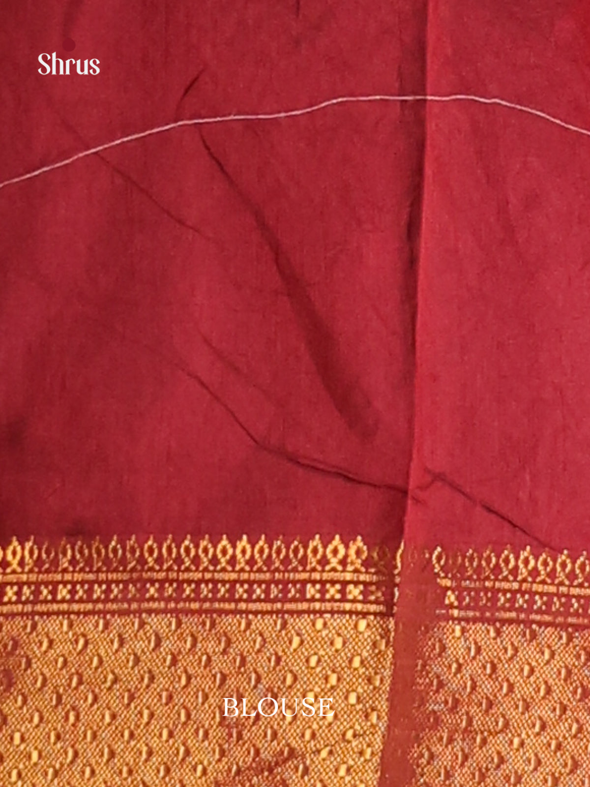 Black & Maroon - Semi Patola Saree
