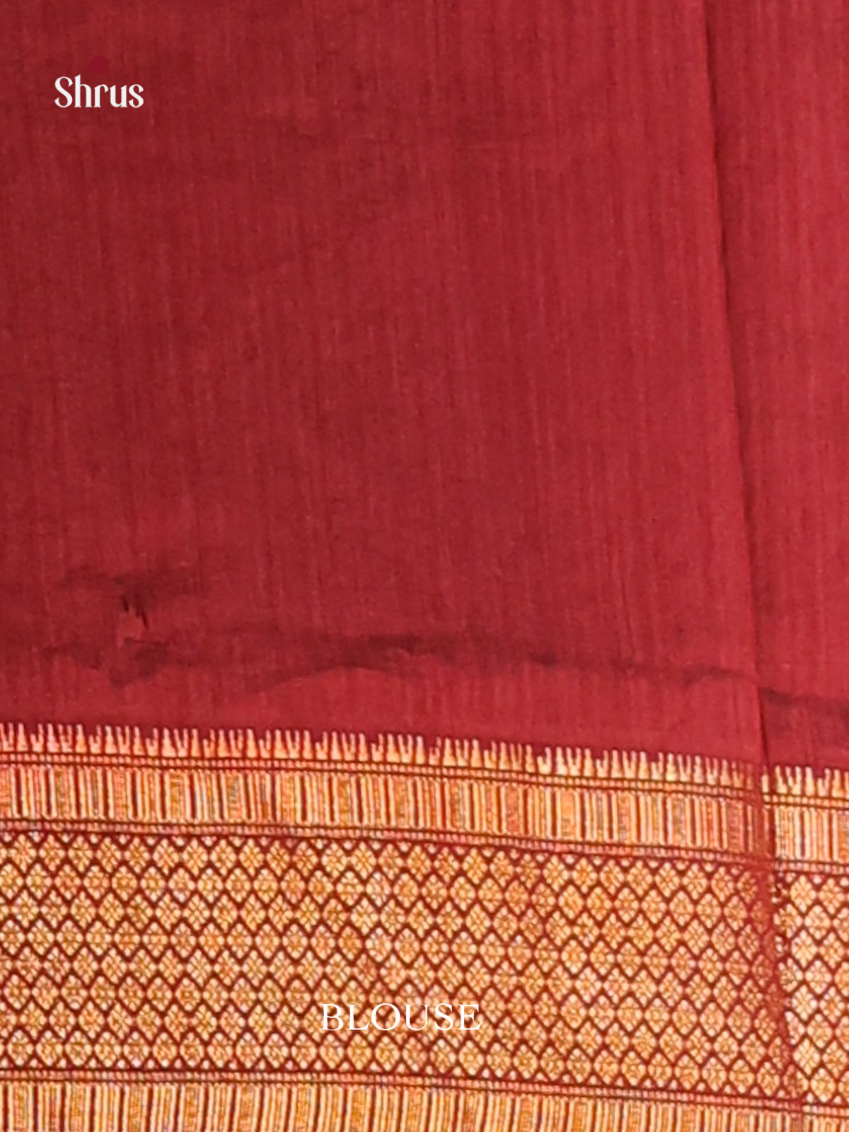 Black & Maroon - Semi Patola Saree