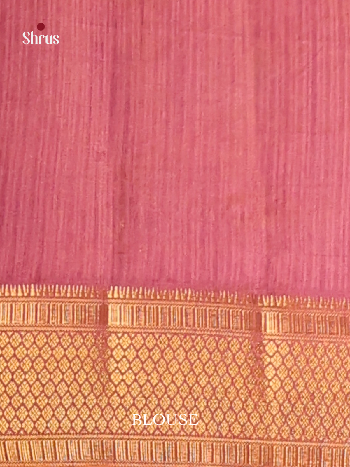 Brown & Purple - Semi Patola Saree