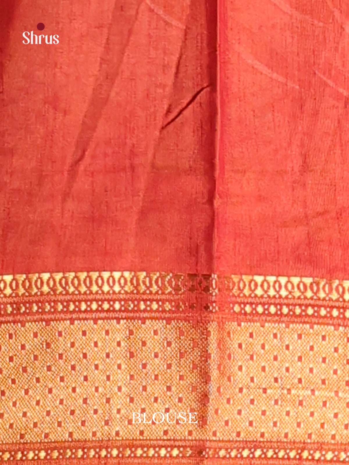 Purple & Brick - Semi Patola Saree - Shop on Shrus.com
