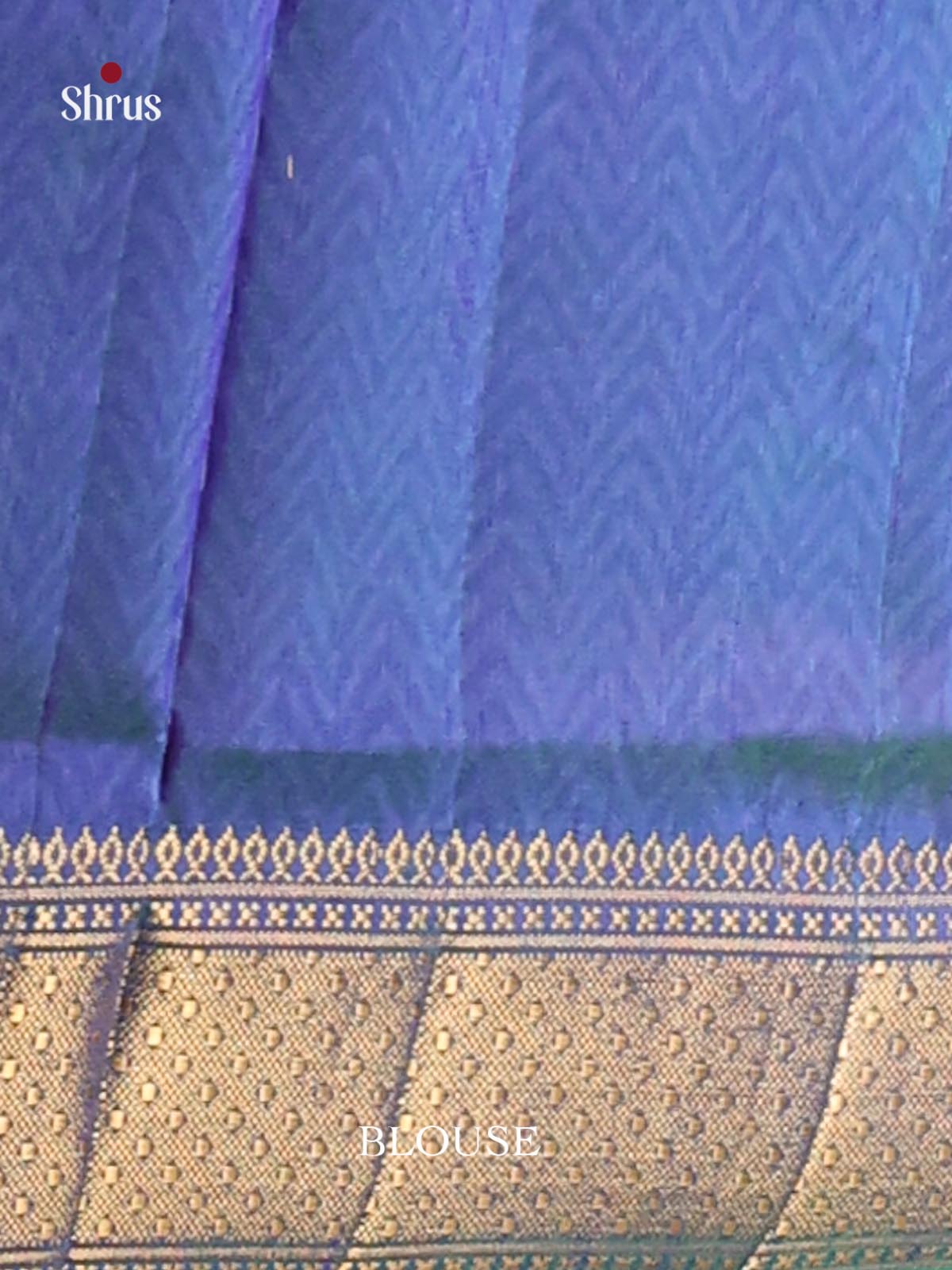Teal & Blue - Semi Patola Saree - Shop on Shrus.com