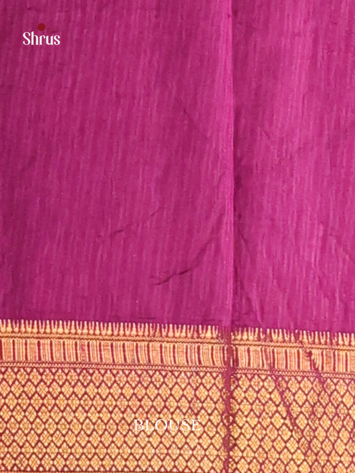 Blue & Purple - Semi Patola Saree