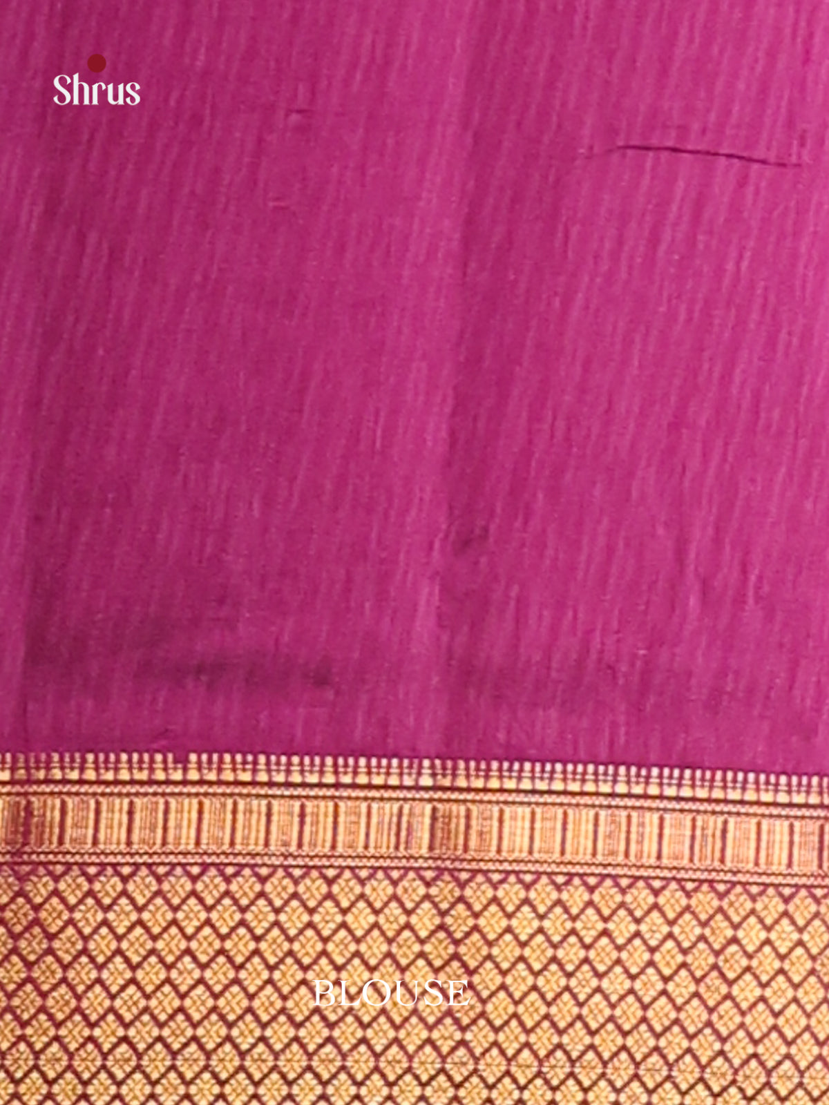 Blue & Purple - Semi Patola Saree
