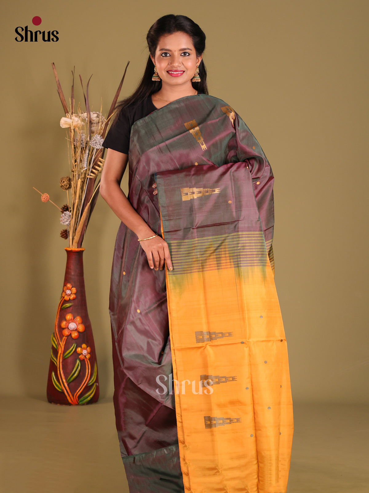DGS29008 - Banana Pith Saree - Shop on Shrus.com