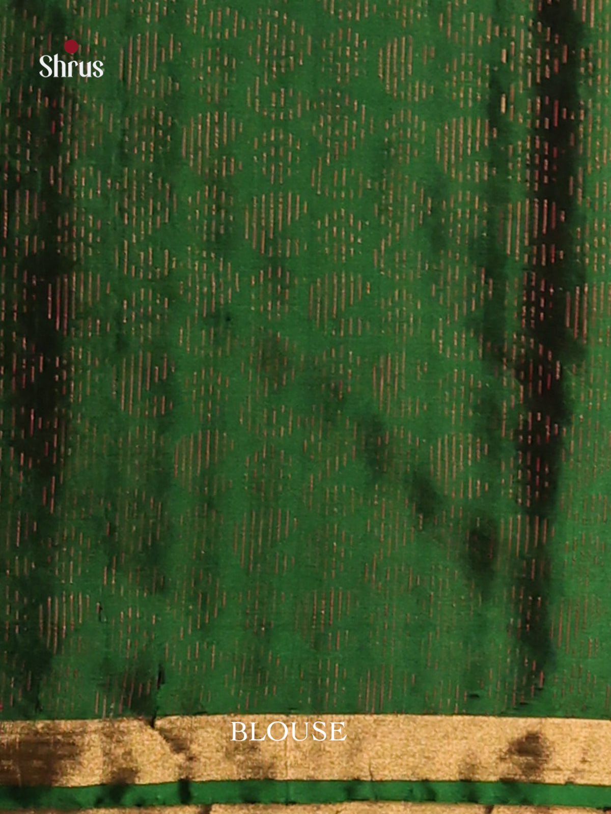 Mambazha Yellow & Green Soft Silk Saree with zari stripes & Brocade pallu-3