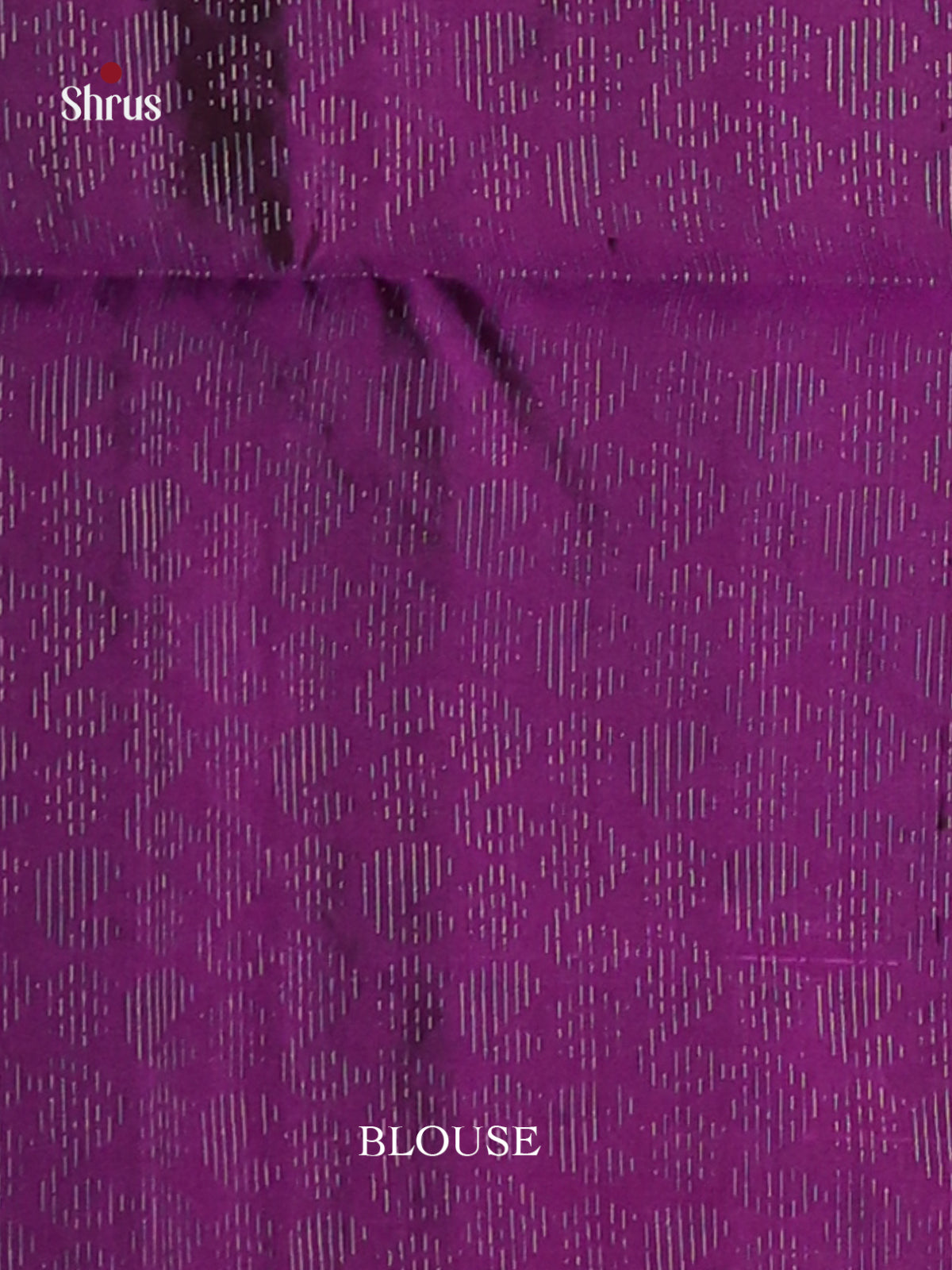 Light Blue & Violet Soft Silk Saree with zari stripes & brocade pallu-3