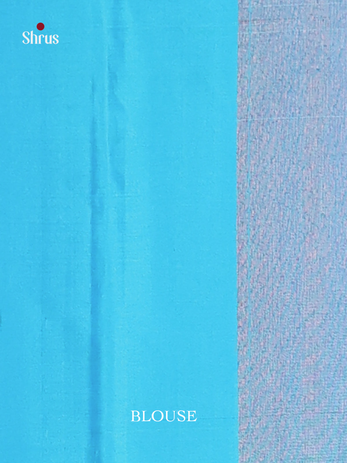 Blue & Purple Soft Silk Saree