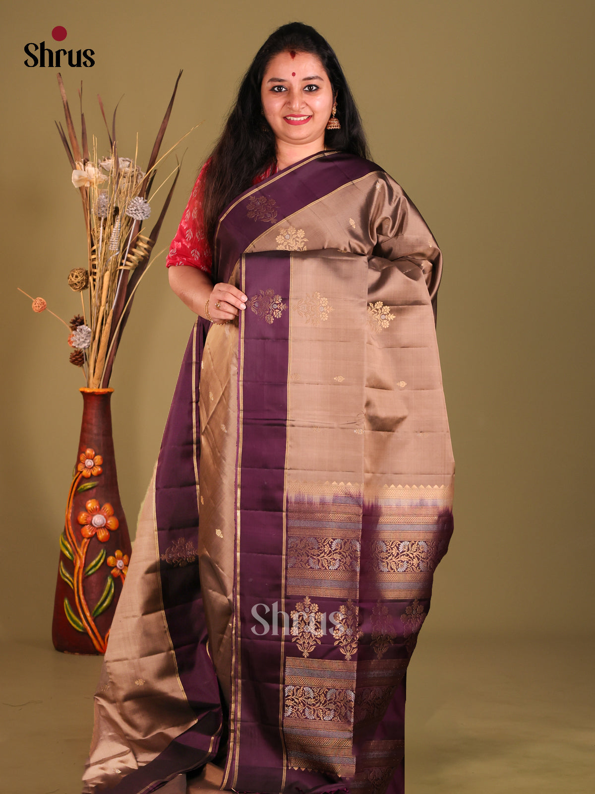 DGS30424-Soft Silk Saree-2