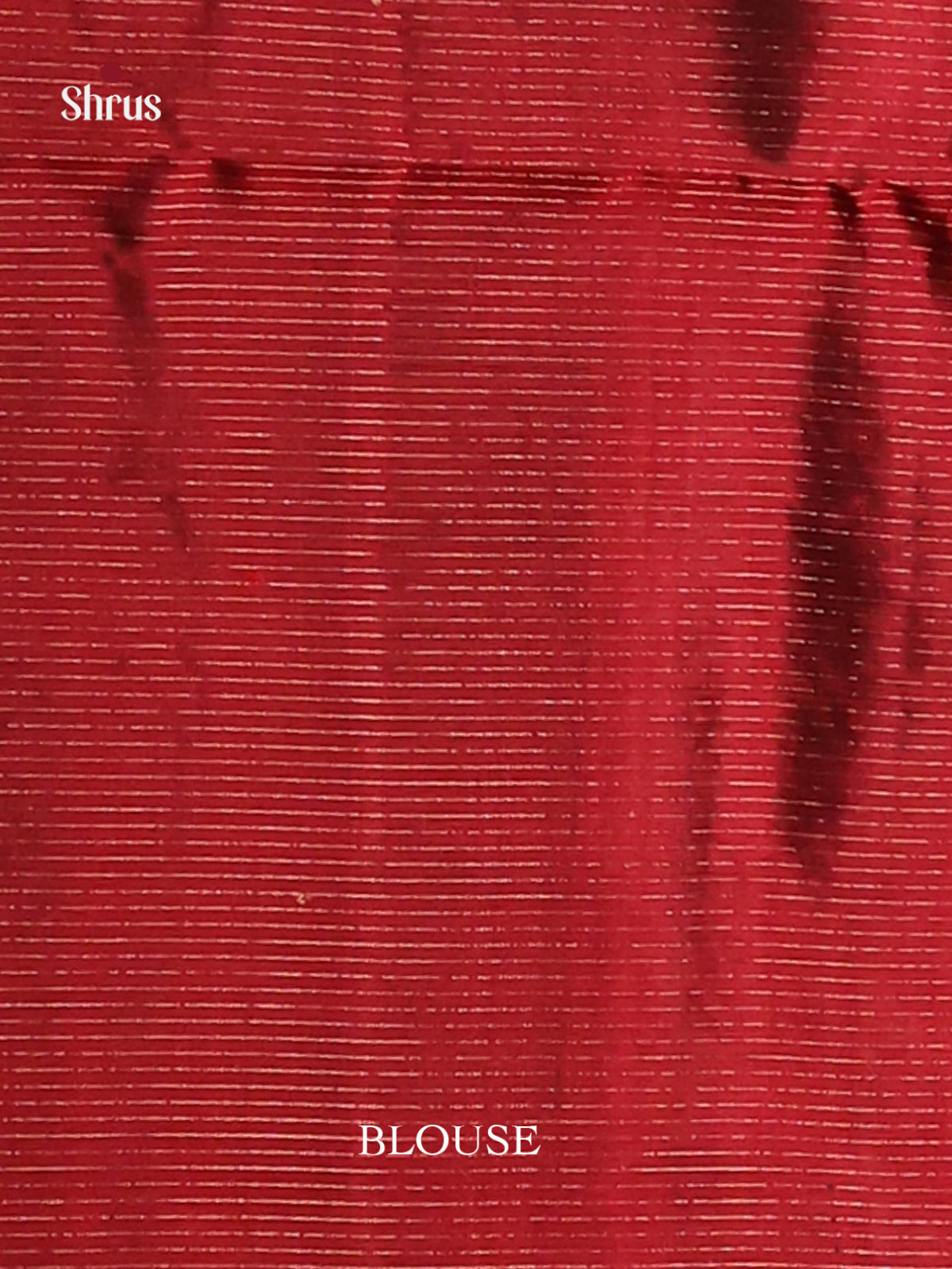 Jamun & Red Soft Silk Saree with zari stripes, buttas-3