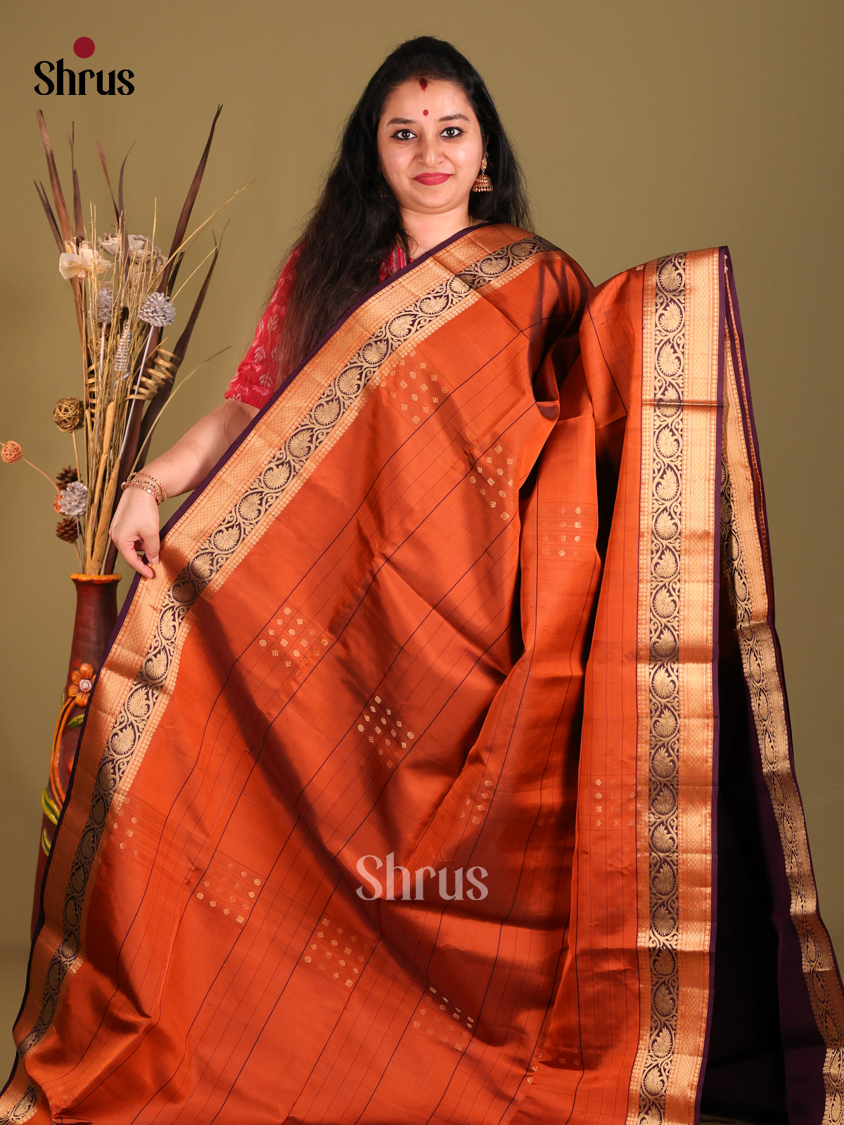 DGS30504-Soft Silk Saree - Shop on Shrus.com