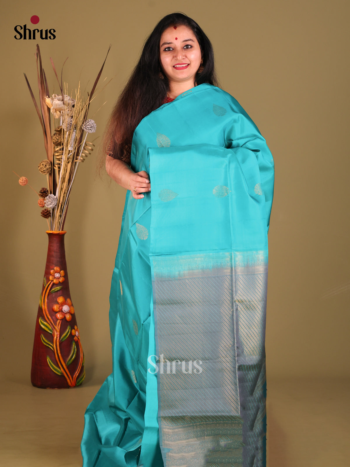DGS30535 - Softsilk-halfpure Saree - Shop on Shrus.com