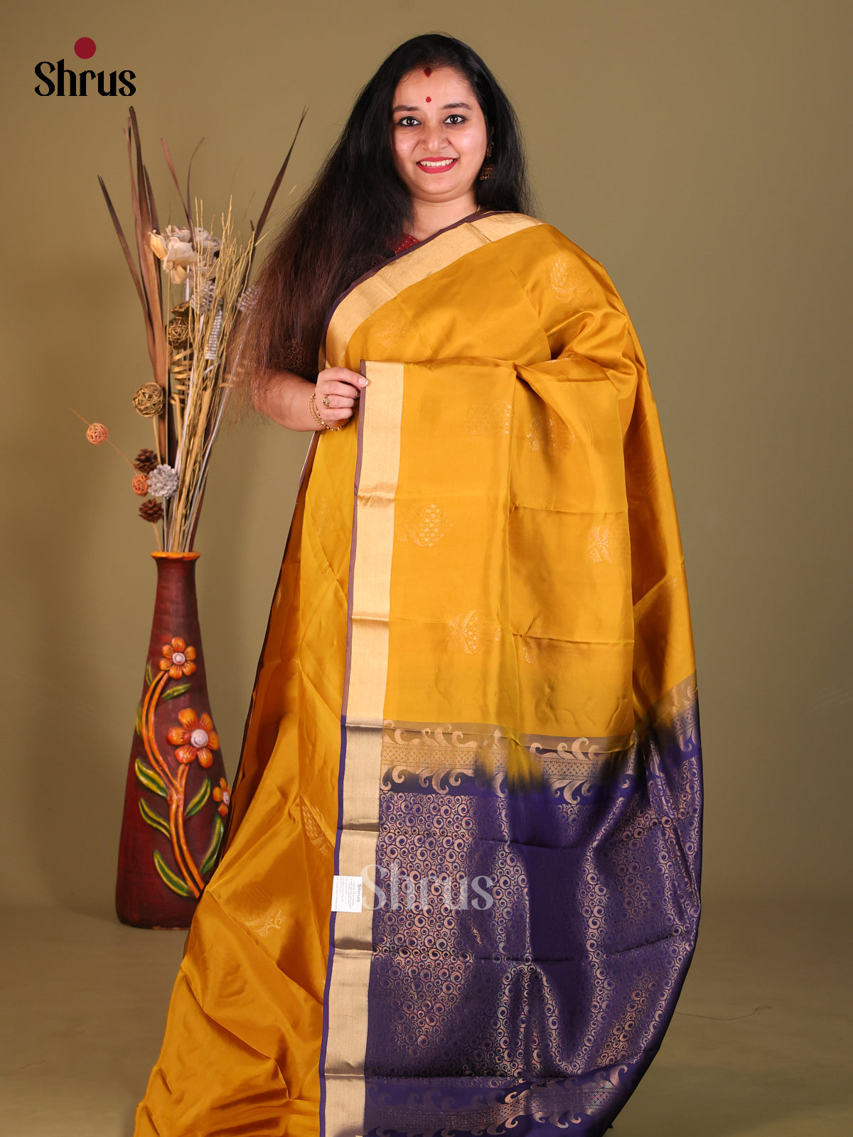 DGS30551 - Softsilk-halfpure Saree - Shop on Shrus.com