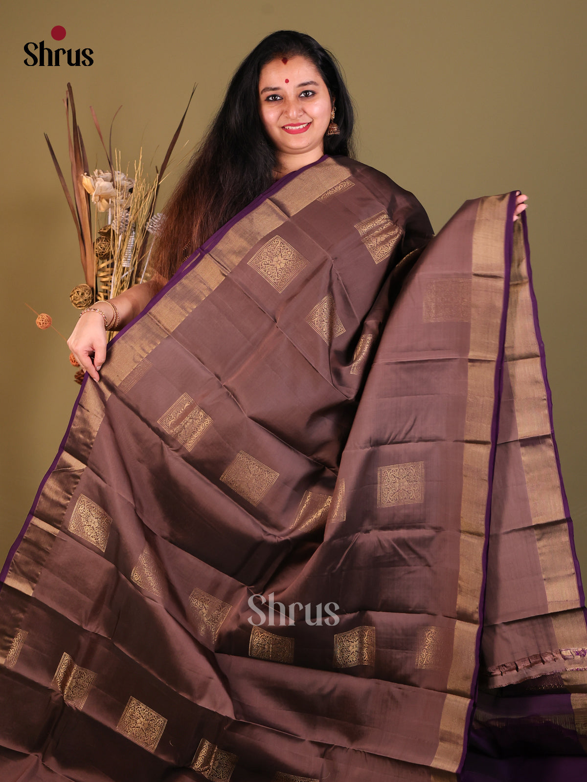 DGS30565 - Softsilk-halfpure Saree - Shop on Shrus.com