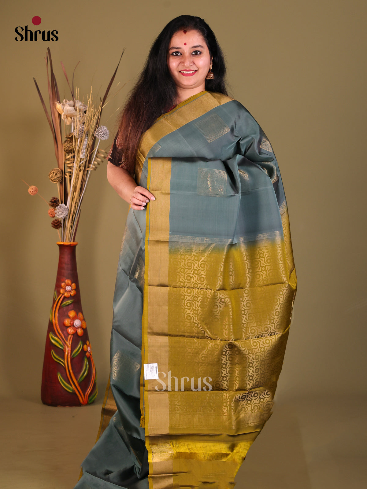 DGS30592 - Softsilk-halfpure Saree - Shop on Shrus.com