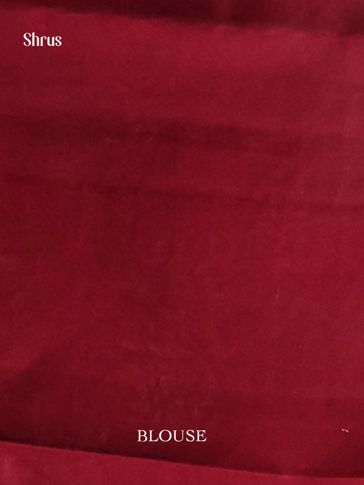 Green & Maroon borderless Softsilk-halfpure Saree with gold zari brocade - Shop on Shrus.com