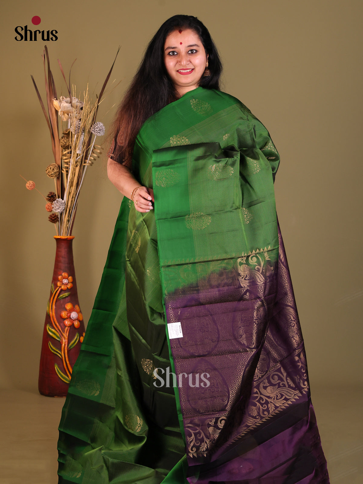 DGS30601 - Softsilk-halfpure Saree - Shop on Shrus.com