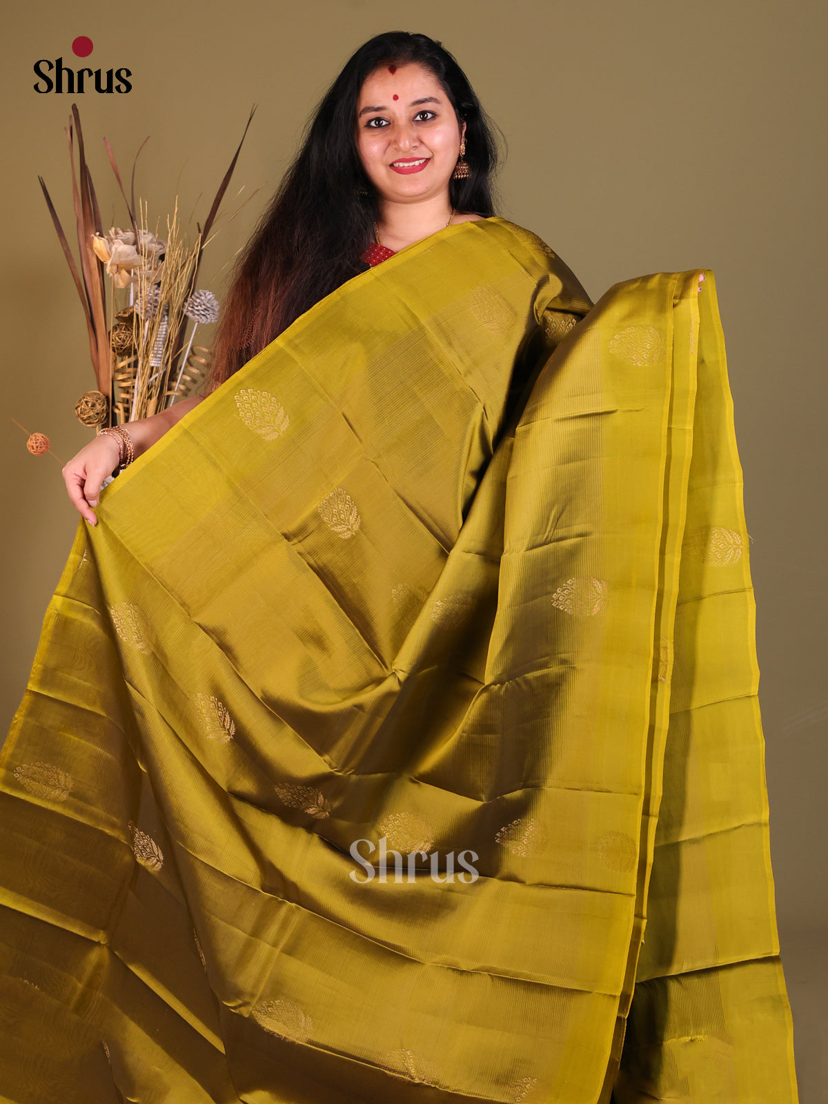 DGS30602 - Softsilk-halfpure Saree - Shop on Shrus.com
