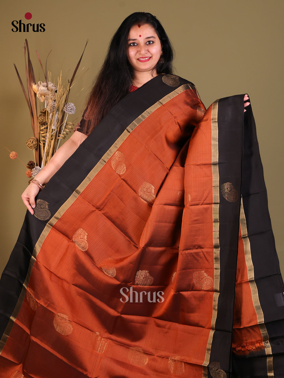 DGS30606 - Softsilk-halfpure Saree - Shop on Shrus.com