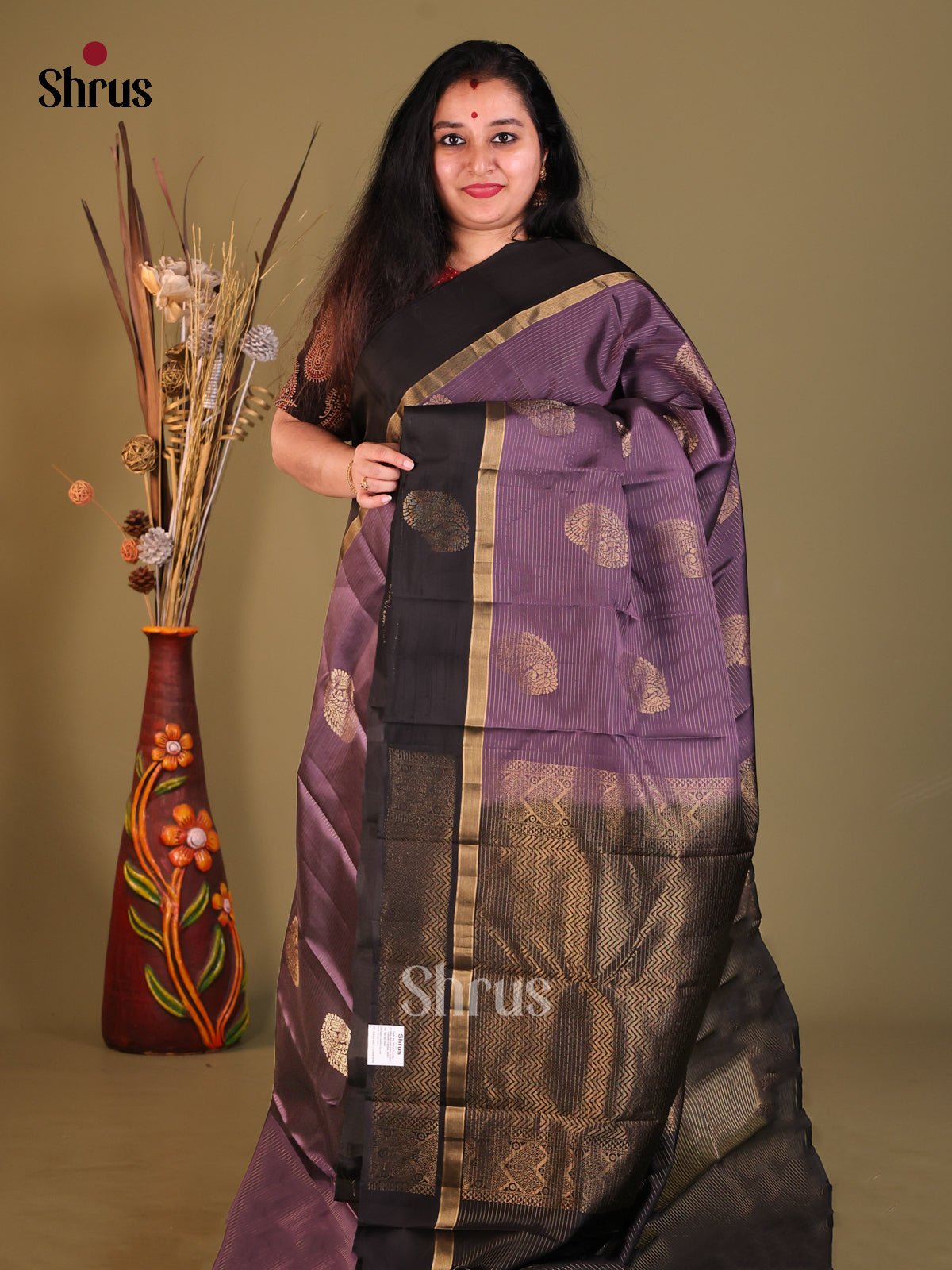 DGS30608 - Softsilk-halfpure Saree - Shop on Shrus.com