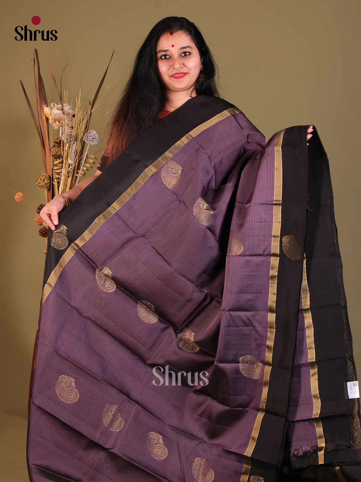 DGS30608 - Softsilk-halfpure Saree - Shop on Shrus.com