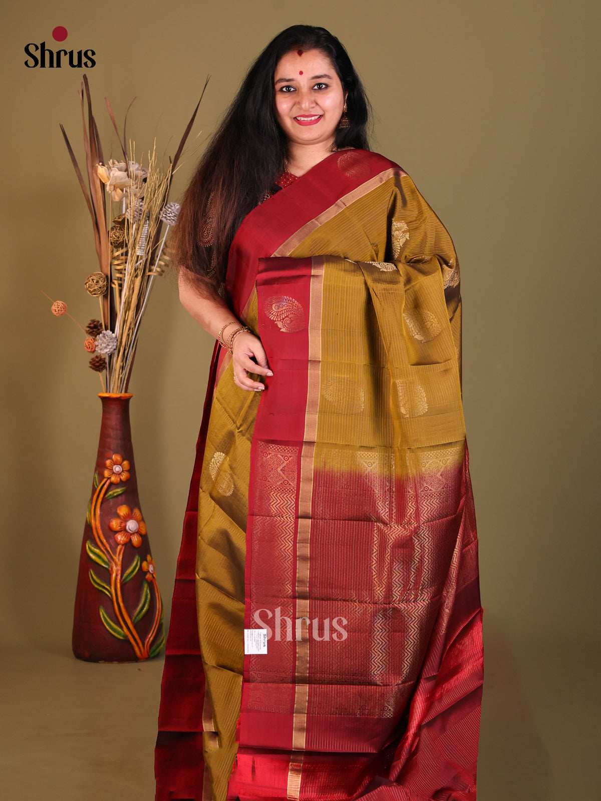 DGS30609 - Softsilk-halfpure Saree - Shop on Shrus.com