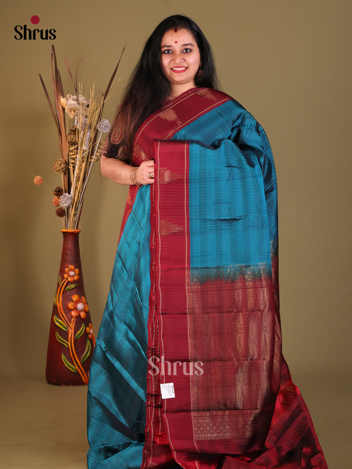 DGS30610 - Softsilk-halfpure Saree - Shop on Shrus.com