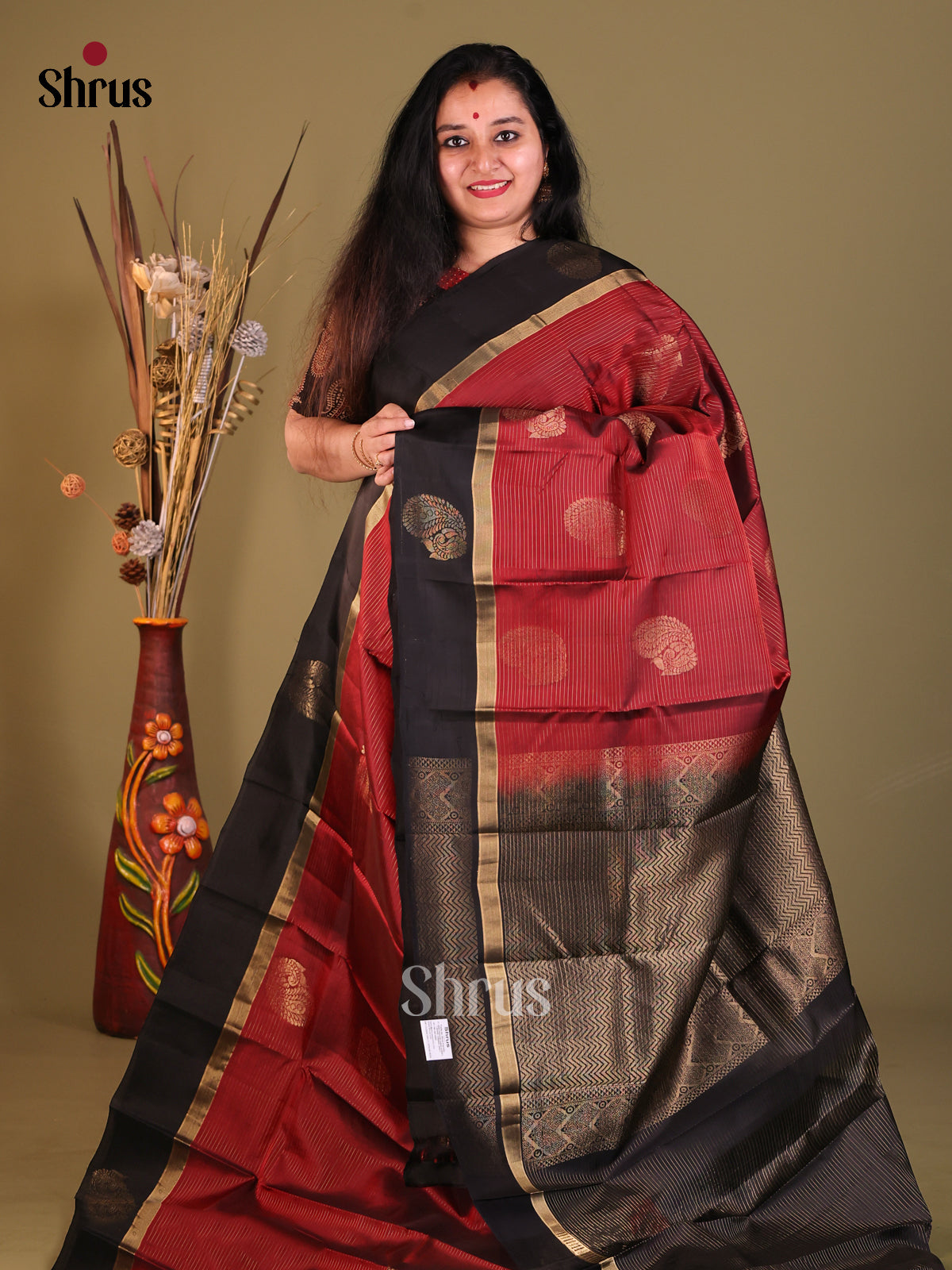 DGS30612 - Softsilk-halfpure Saree - Shop on Shrus.com