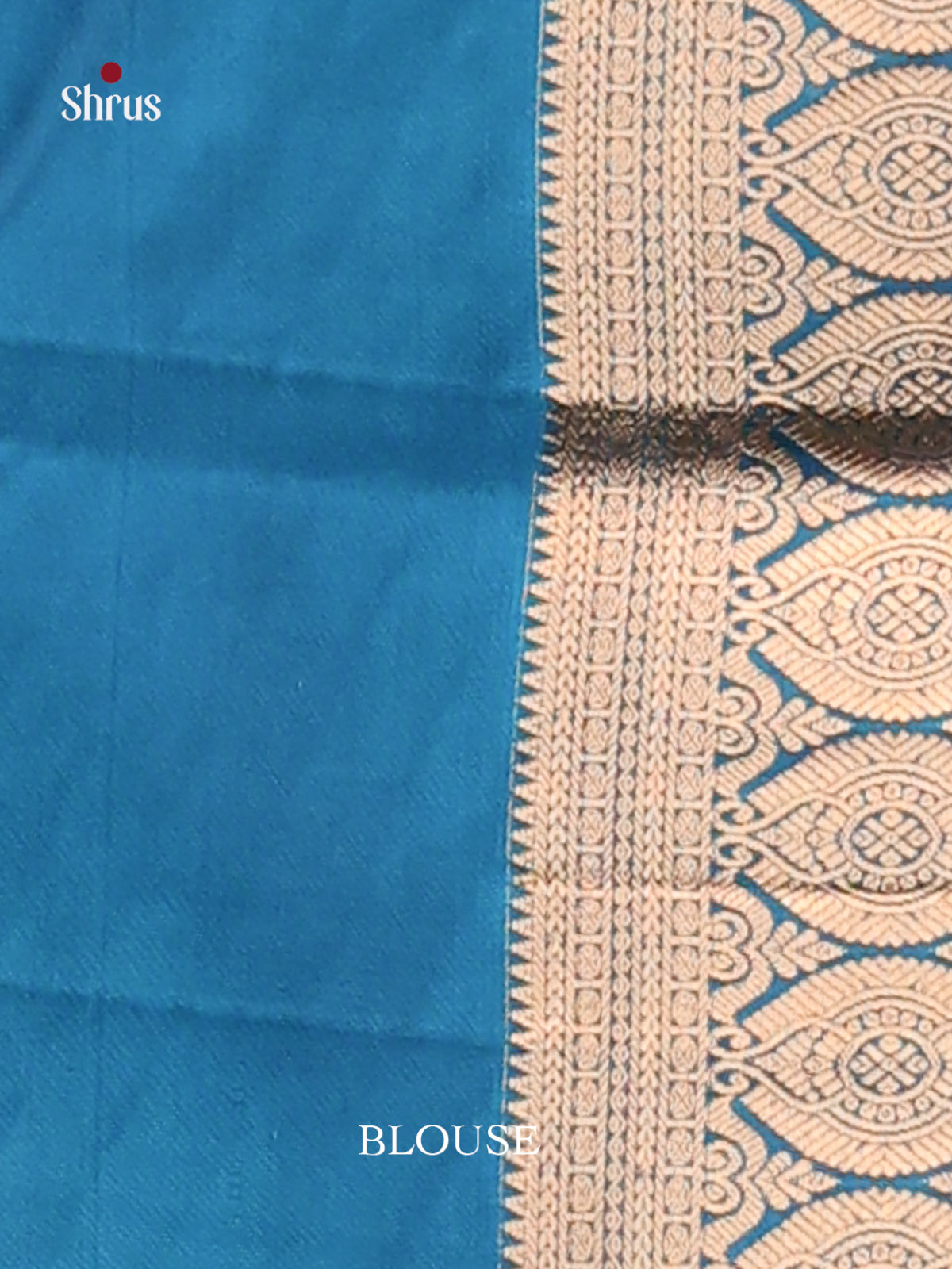 Maroon & Blue - Softsilk-halfpure Saree - Shop on Shrus.com