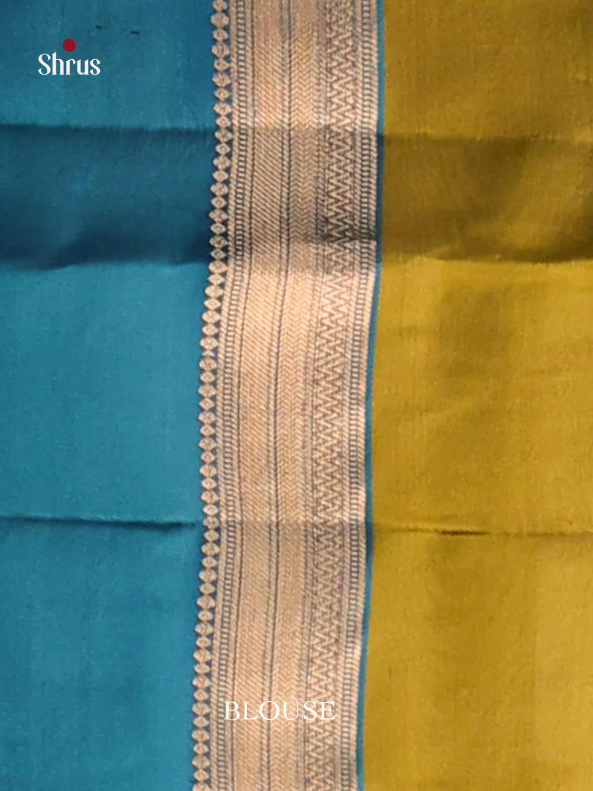 Maroon & Blue - Softsilk-halfpure Saree - Shop on Shrus.com