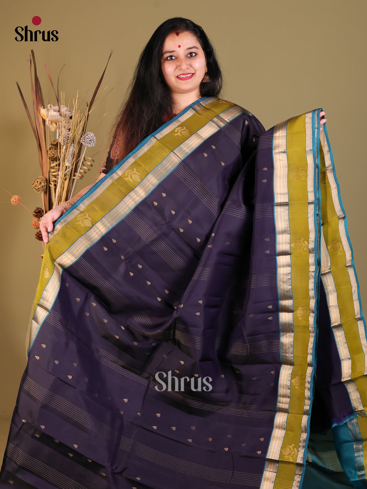 DGS30670 - Softsilk-halfpure Saree - Shop on Shrus.com