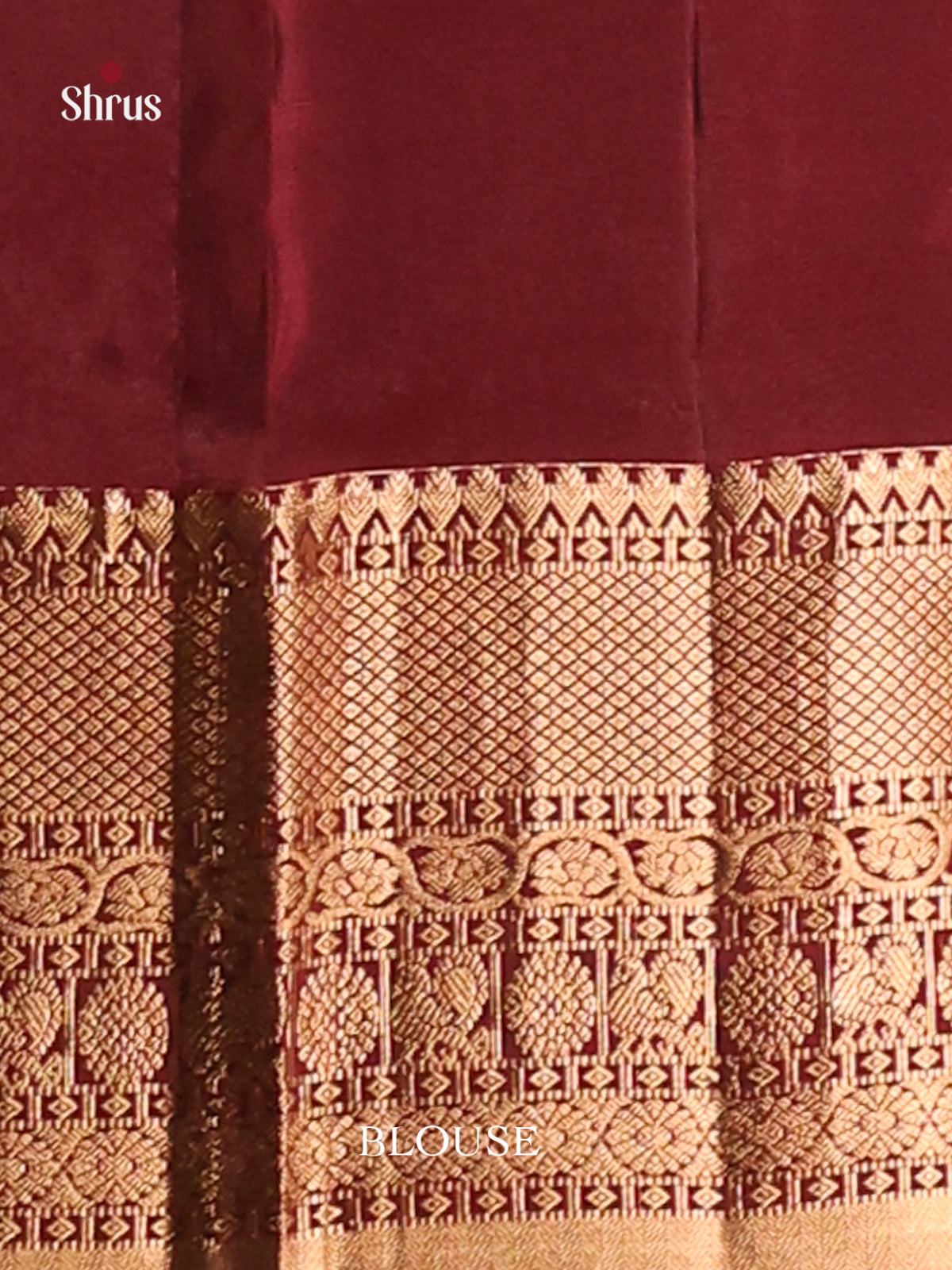 Green & Maroon Softsilk-halfpure Saree gleams with zari peacock buttas - Shop on Shrus.com