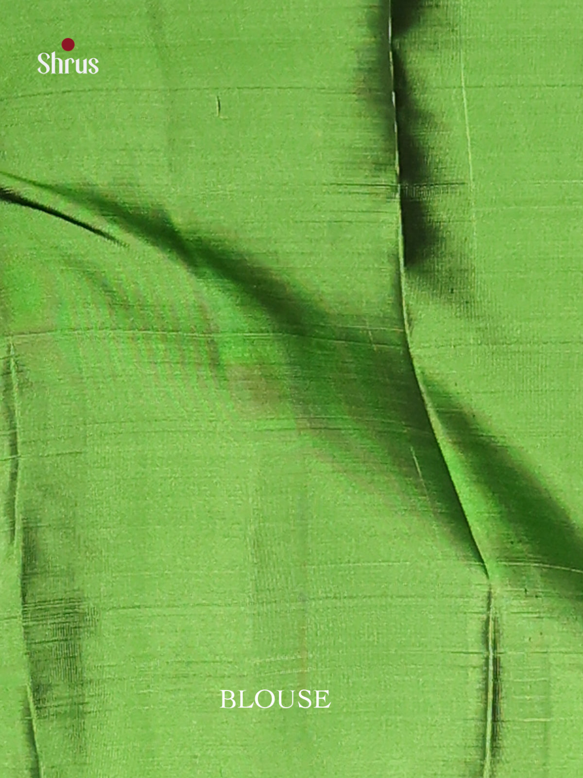Violet & Green Softsilk-halfpure Saree with zari floral motifs - Shop on Shrus.com