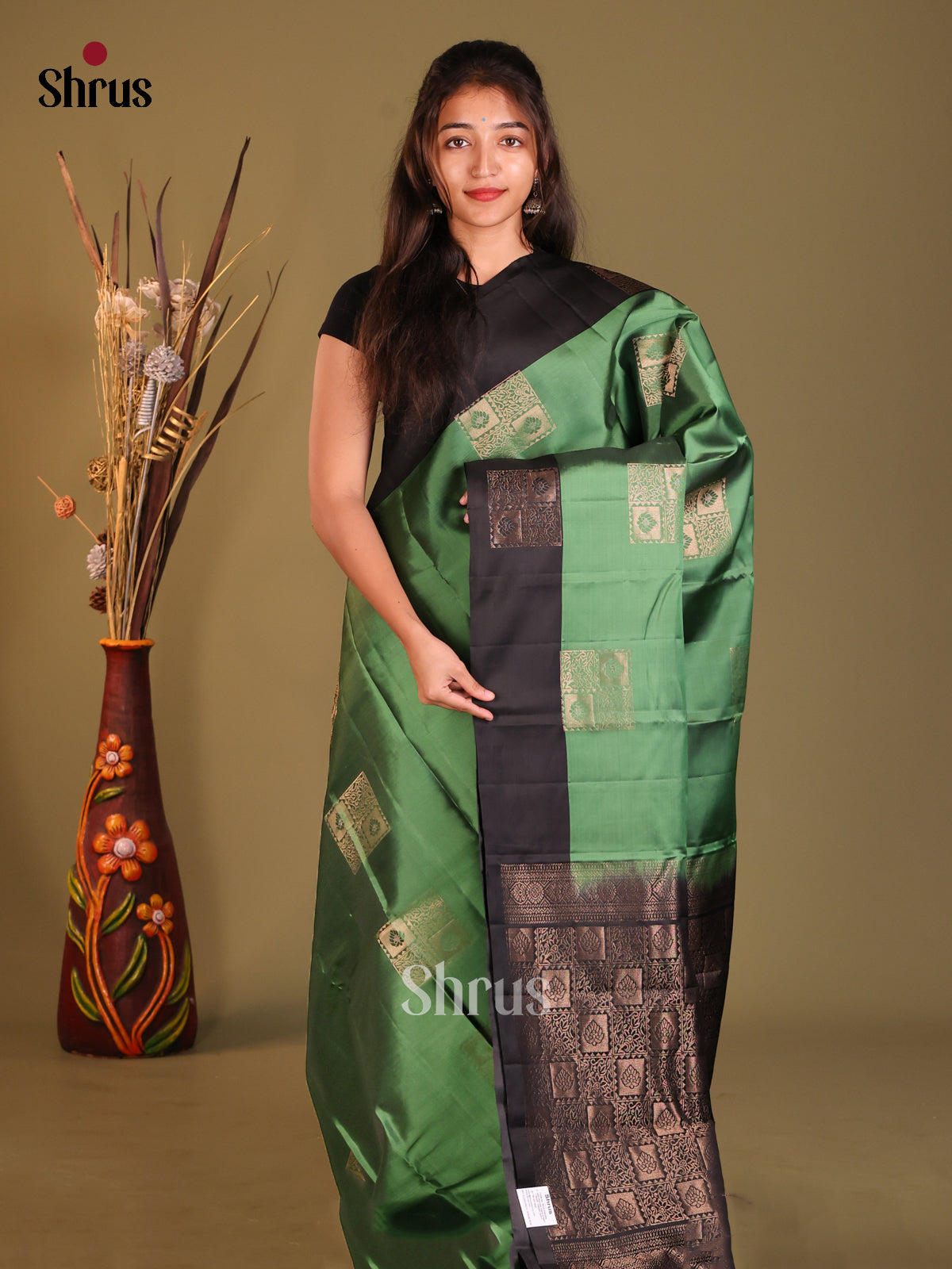 DGS30729 - Softsilk-halfpure Saree - Shop on Shrus.com