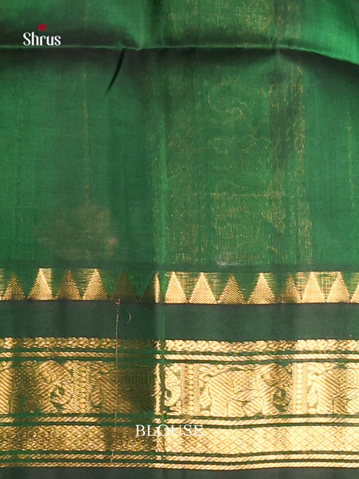 Pink & Green Silk Cotton Korvai-kattams Saree - Shop on Shrus.com