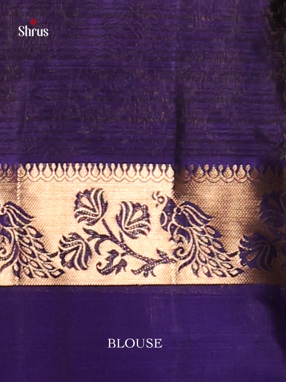 Green & Blue Silk Cotton Saree with zari floral buttas - Shop on Shrus.com