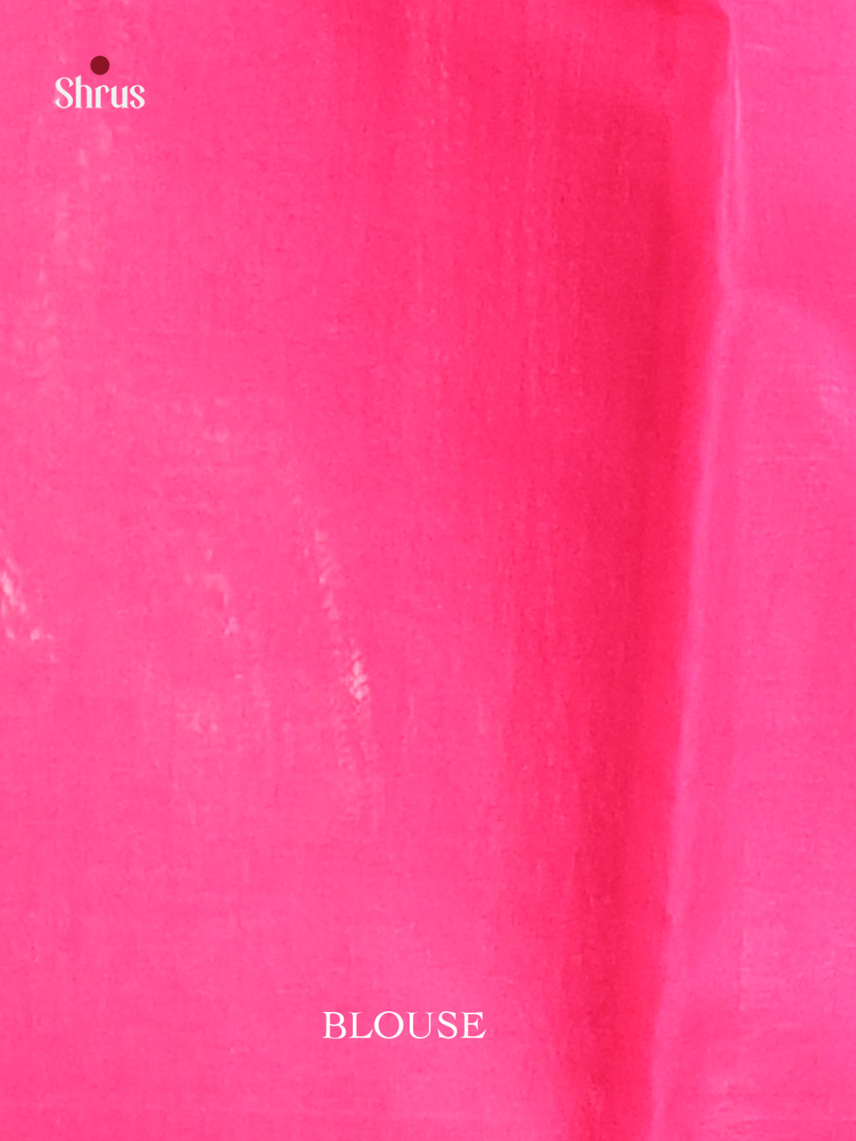 Pink single tone Silk Cotton Saree with zari stripes buttas -1