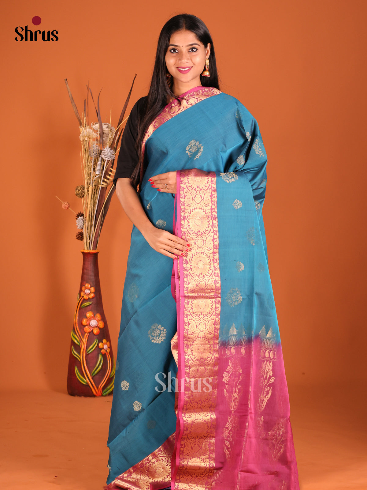 DHS01131 - Soft Silk  Saree