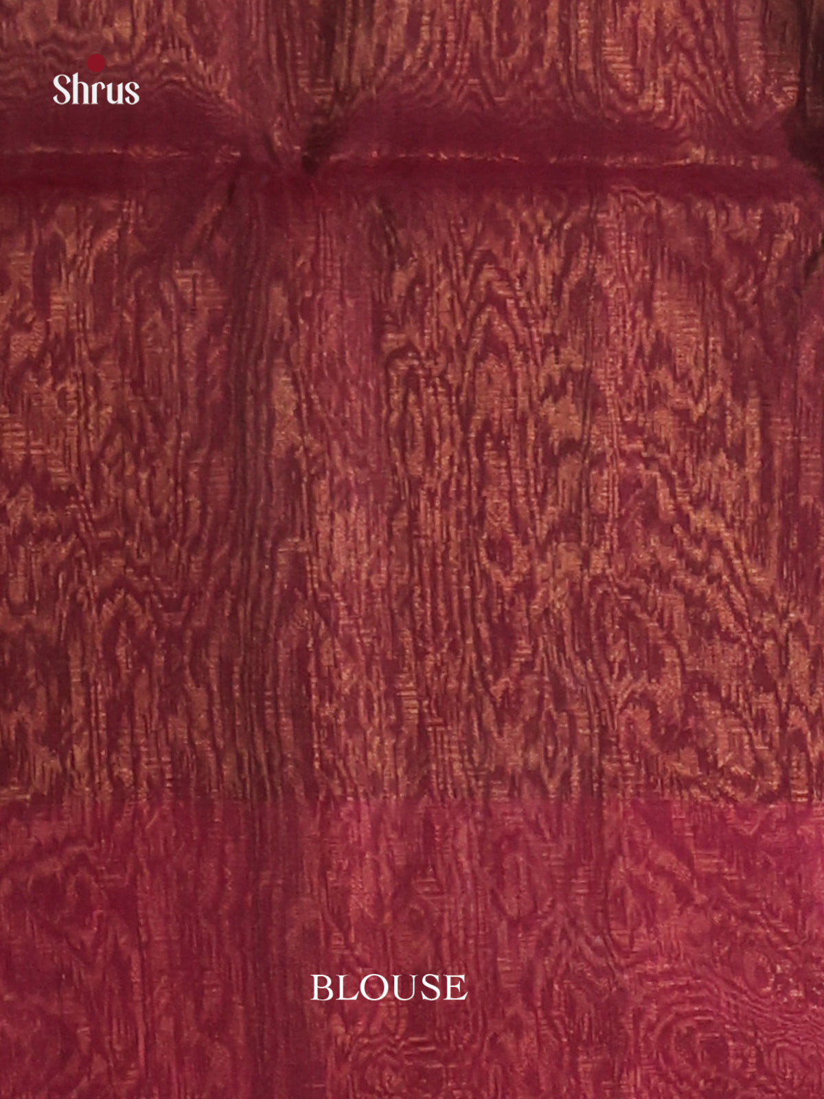 Green & Maroon Silk Cotton Saree with contrast zari brocade pallu - Shop on Shrus.com