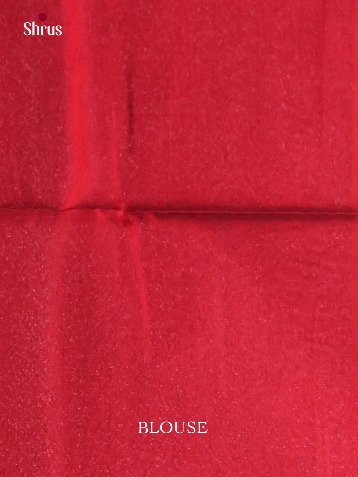 Red - Semi Silkcotton Saree - Shop on Shrus.com