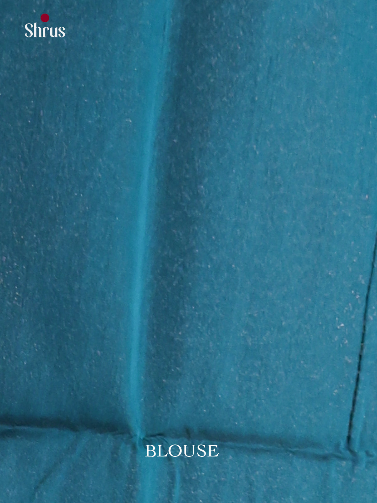 Peacock Blue - Semi Silkcotton Saree - Shop on Shrus.com